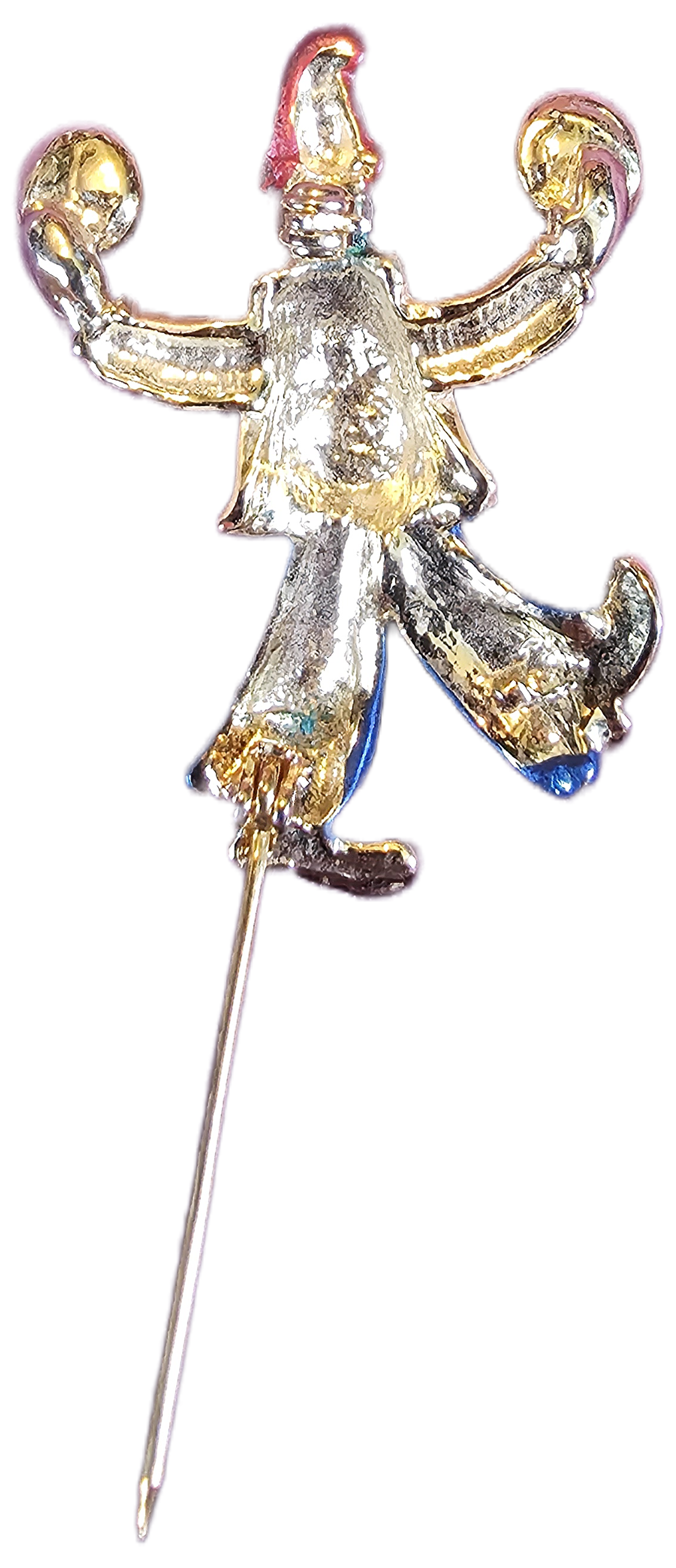 Vintage Clown Brooch